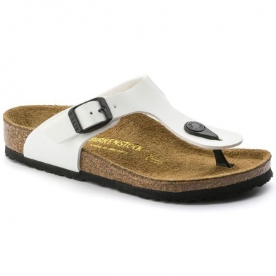 GIZEH WHITE PATENT KIDS BF